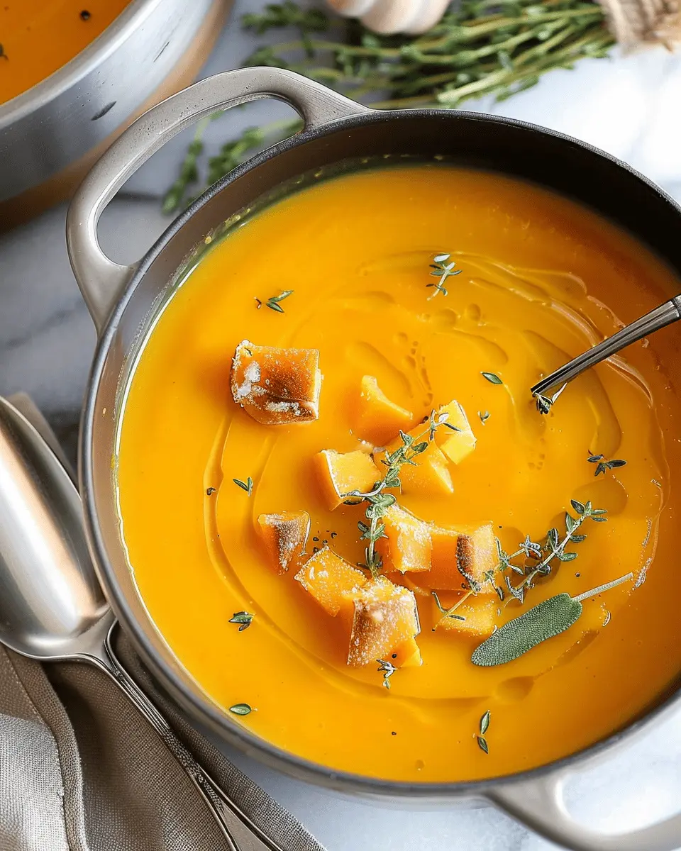 Butternut Squash Soup – Easy, Creamy Comfort for Everyone