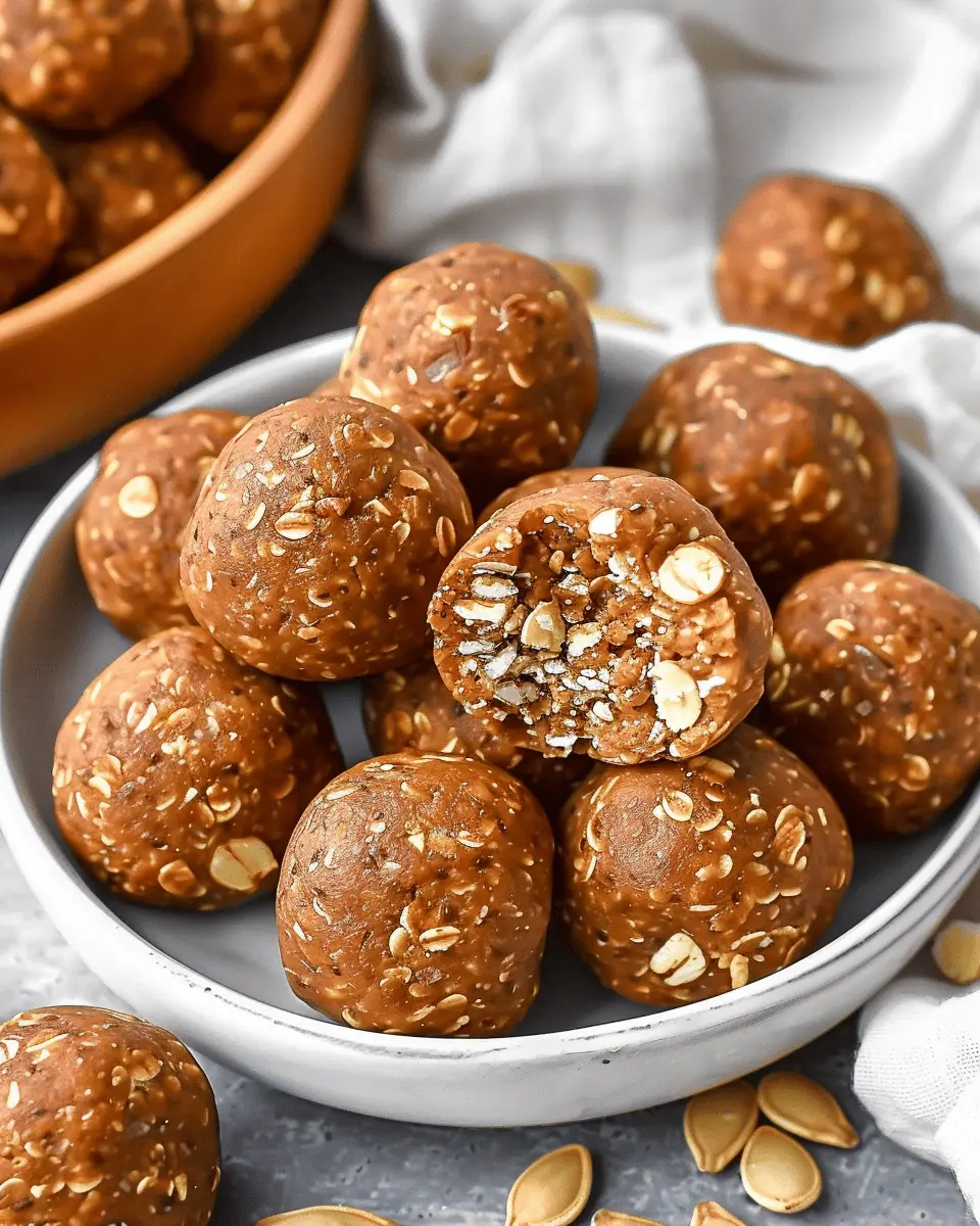 Pumpkin Protein Balls Recipe: Easy & Healthy Snack Delight