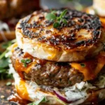 Roasted Cabbage Burgers