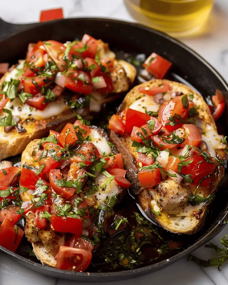Bruschetta Chicken: Juicy Recipe with Turkey Bacon Twist
