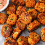 Baked Sweet Potato Zucchini Tots