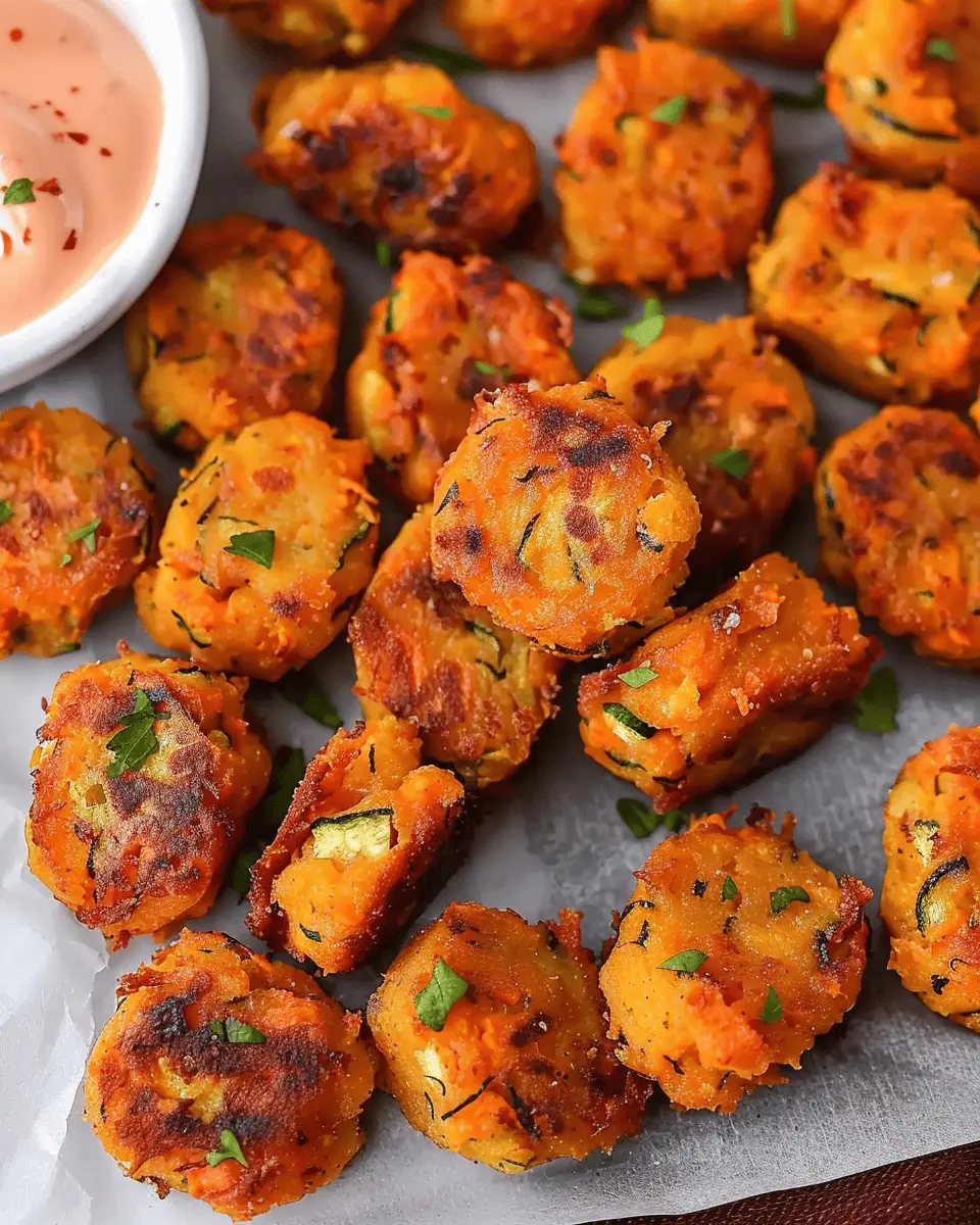 Baked Sweet Potato Zucchini Tots: Easy, Healthy & Irresistible