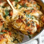Monterey Chicken One Pan Orzo