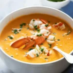 Classic Creamy Lobster Bisque