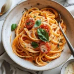 Easy One Pot Creamy Tomato Pasta
