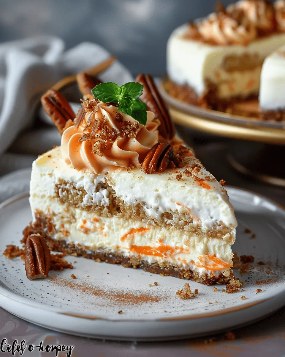 Carrot Cake Cheesecake: The Best Indulgent Dessert Recipe