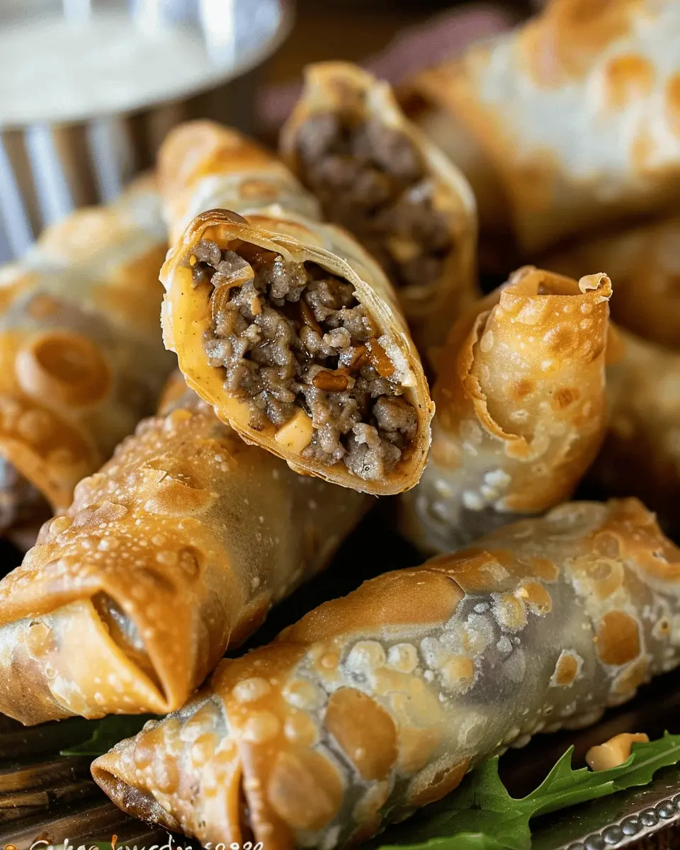 Cheesesteak Egg Rolls: The Best Homemade Snack You’ll Love