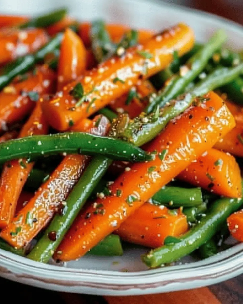 Honey Glazed Carrots Green Beans: The Best Easy Side Dish