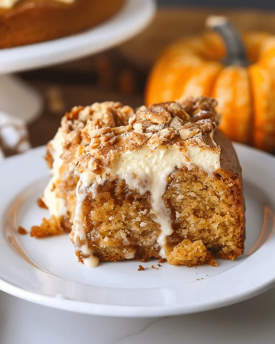 Pumpkin Cream Cheese Coffee Cake: The Indulgent Fall Delight