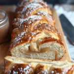 Caramel Apple Braided Loaf
