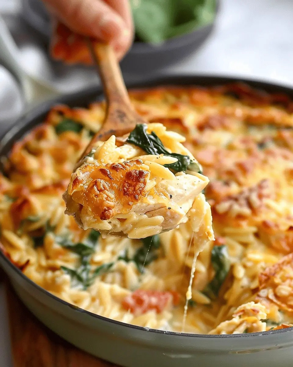 Monterey Chicken One Pan Orzo: Easy Family Dinner Delight