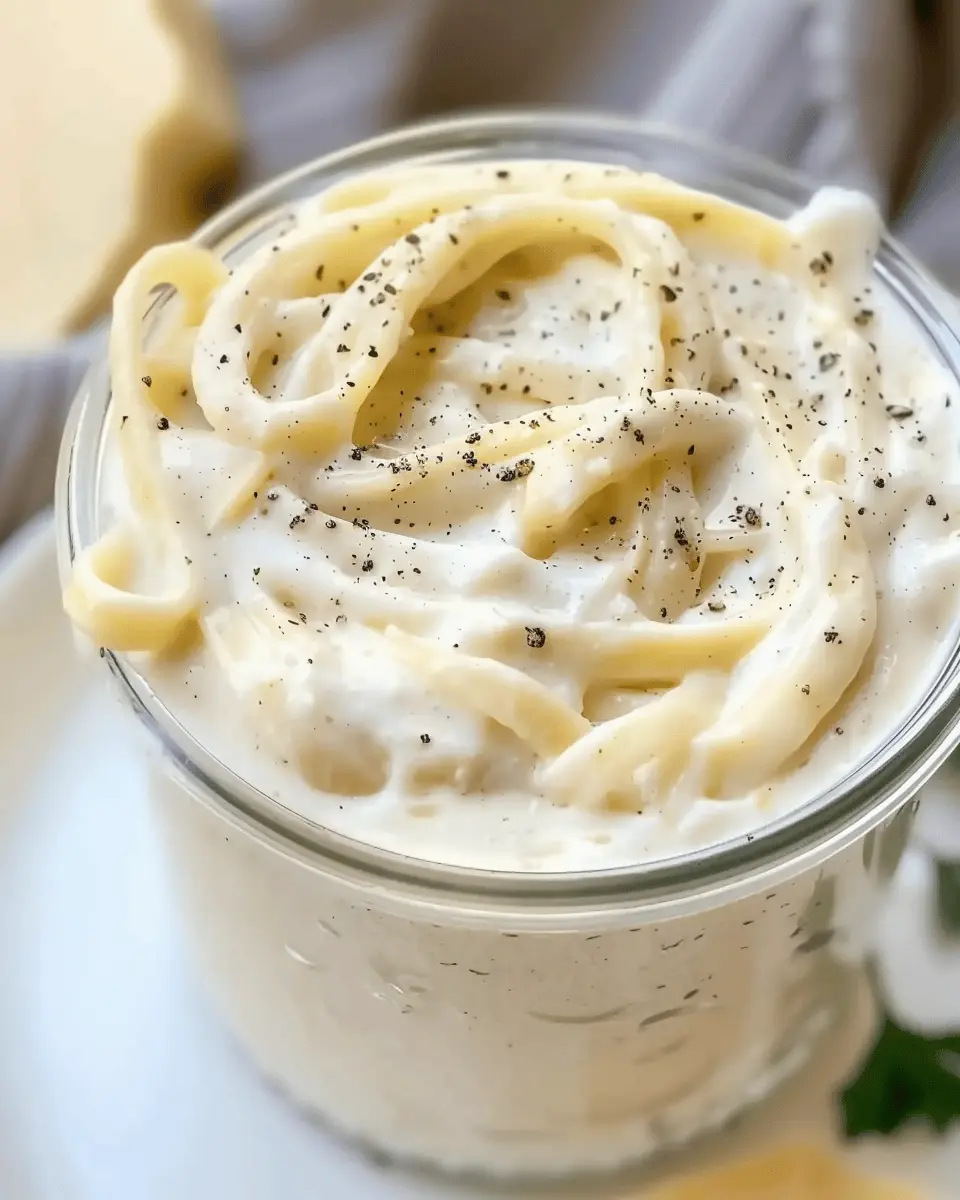 Best Homemade Alfredo Sauce with Turkey Bacon and Chicken Ham