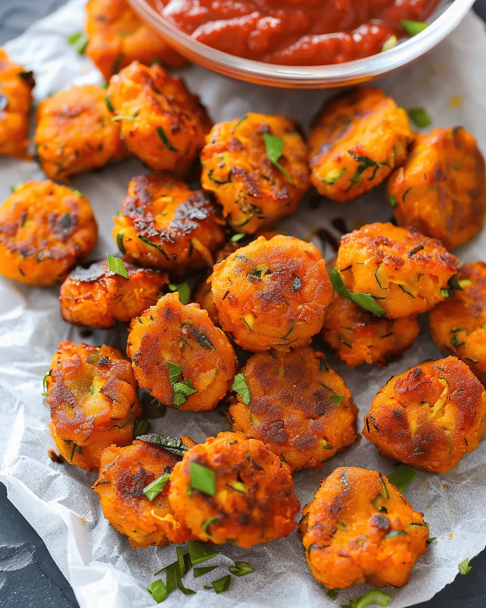 Baked Sweet Potato Zucchini Tots: A Deliciously Healthy Snack