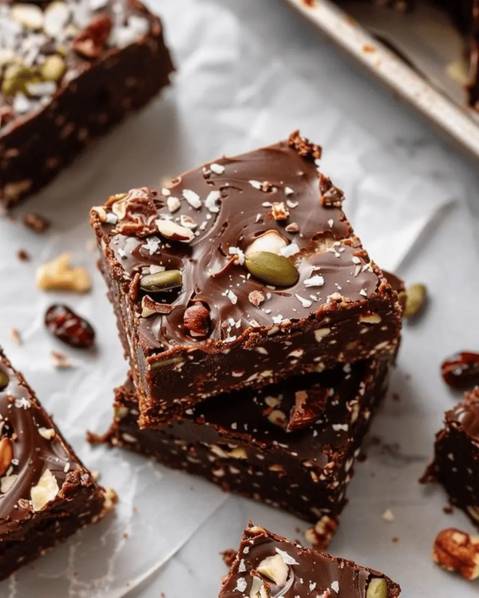 No Bake Superfood Brownies: Easy Treat for Health Lovers