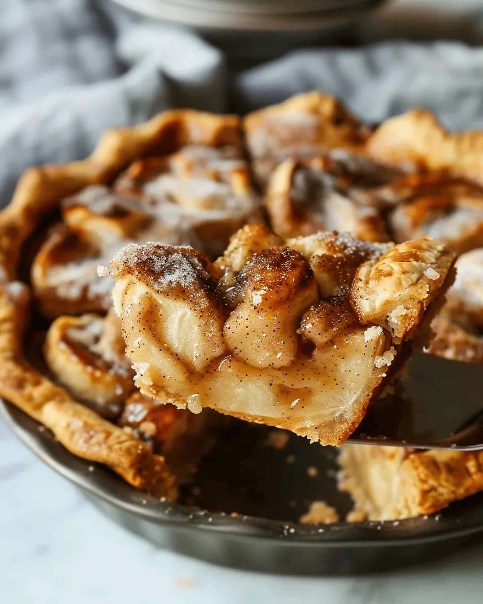 Cinnamon Roll Apple Pie: The Best Indulgent Dessert Recipe