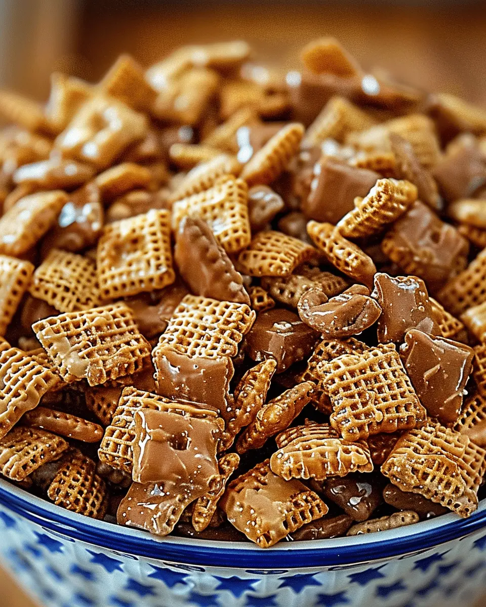 Toffee Chex Mix: The Best Indulgent Snack for Any Occasion