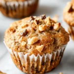 Healthy Peanut Butter Banana Muffins