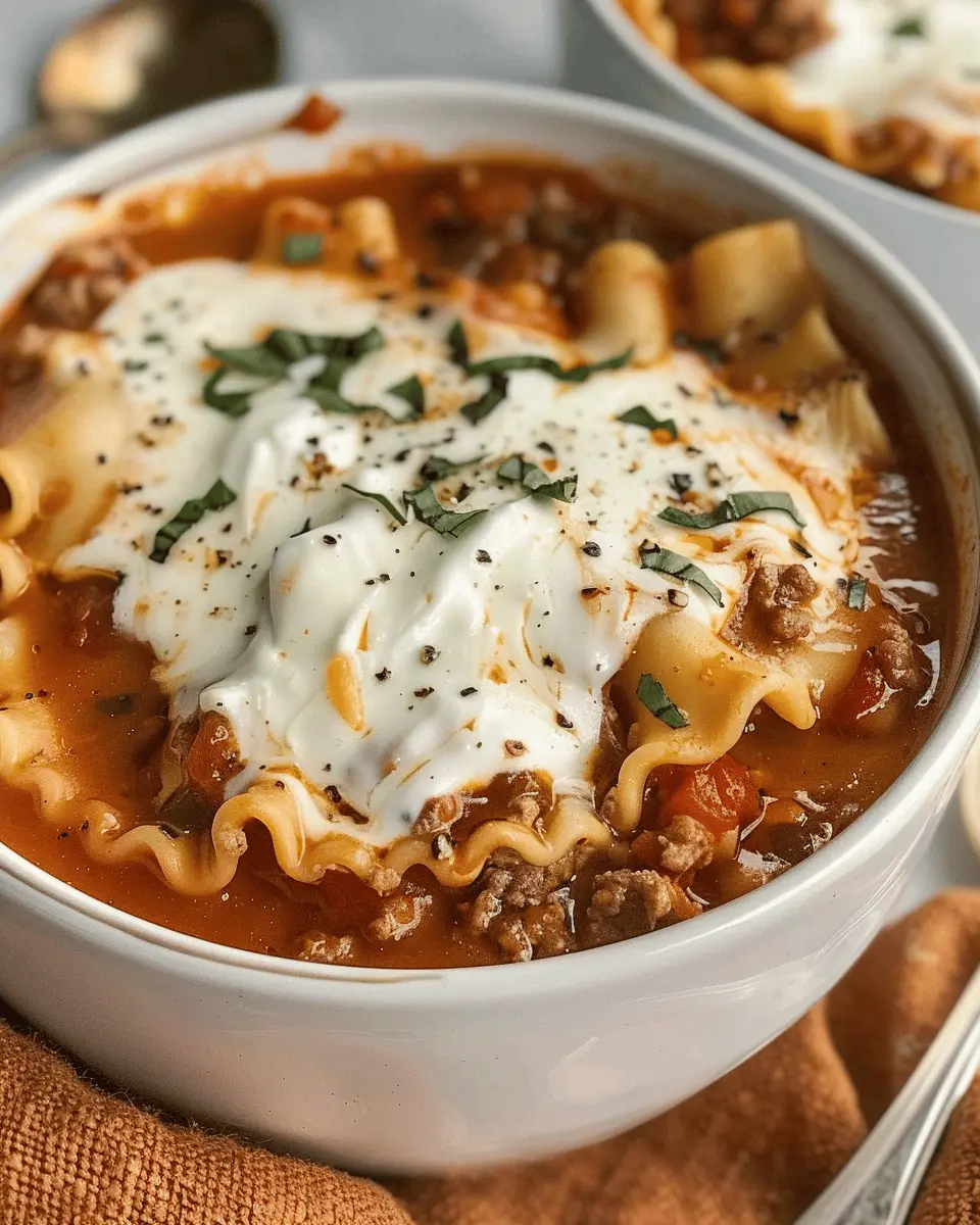 Gluten Free Lasagna Soup: Easy Comfort Food for Cozy Nights
