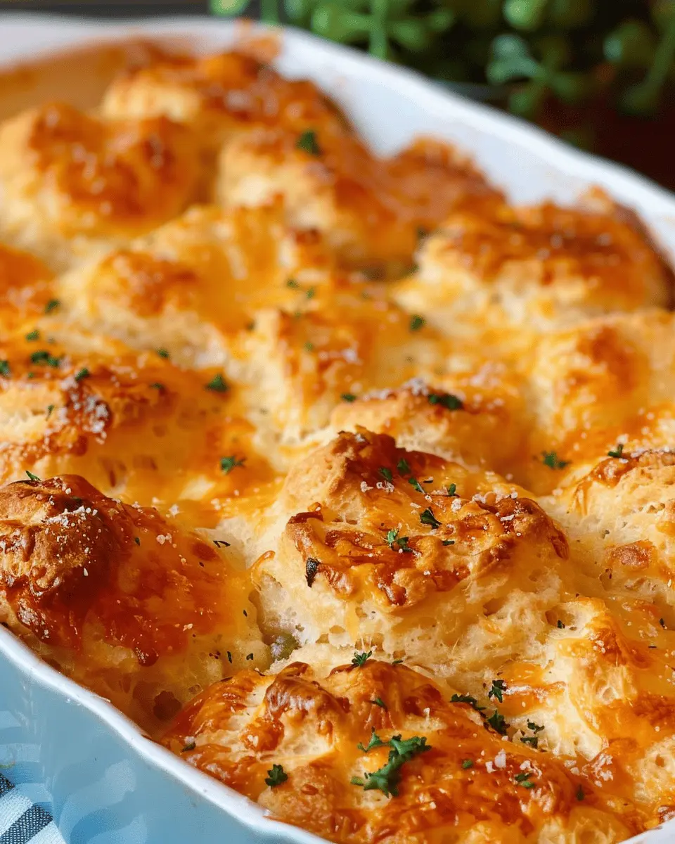 Chicken Bubble Biscuit Bake Casserole: Easy Comfort Food Delight