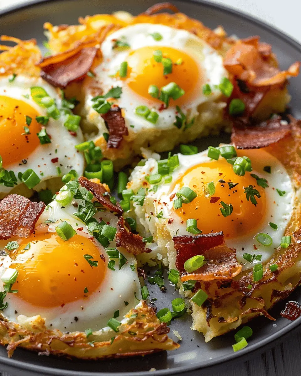 Protein Loaded Breakfast Hash Browns: Easy Recipe with Turkey Bacon and Chicken Ham
