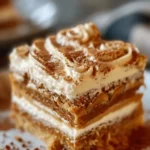 Pumpkin Spice Gooey Cake with Cream Cheese Frosting