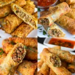 Italian Pork Egg Rolls
