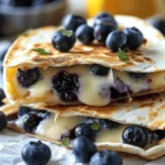 Blueberry Breakfast Quesadilla Recipe