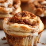 Cinnamon Roll Protein Muffins