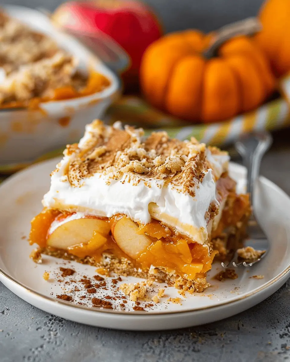 Pumpkin Apple No Bake Dessert: Easy Autumn Treat for Everyone