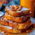 Pumpkin French Toast Breakfast