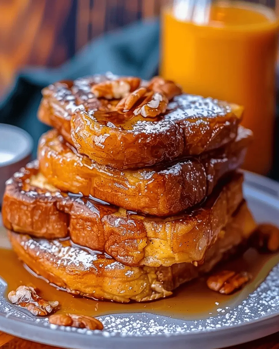 Pumpkin French Toast: The Best Cozy Breakfast Delight