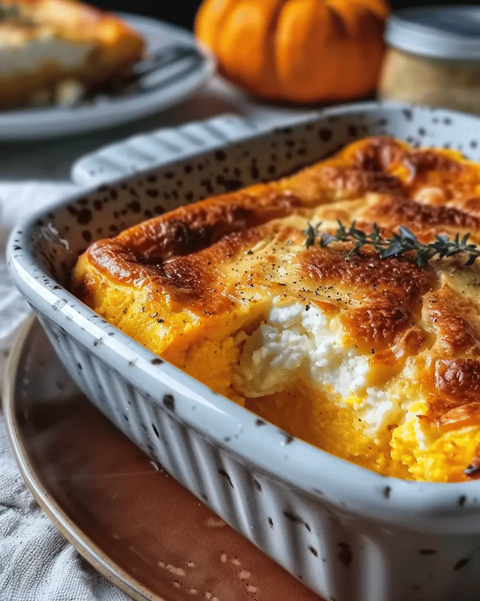 Pumpkin Cottage Cheese Bake: A Comforting, Healthy Delight