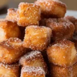 Crispy Angel Cake Churro Bites