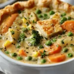 Veggie Pot Pie Soup
