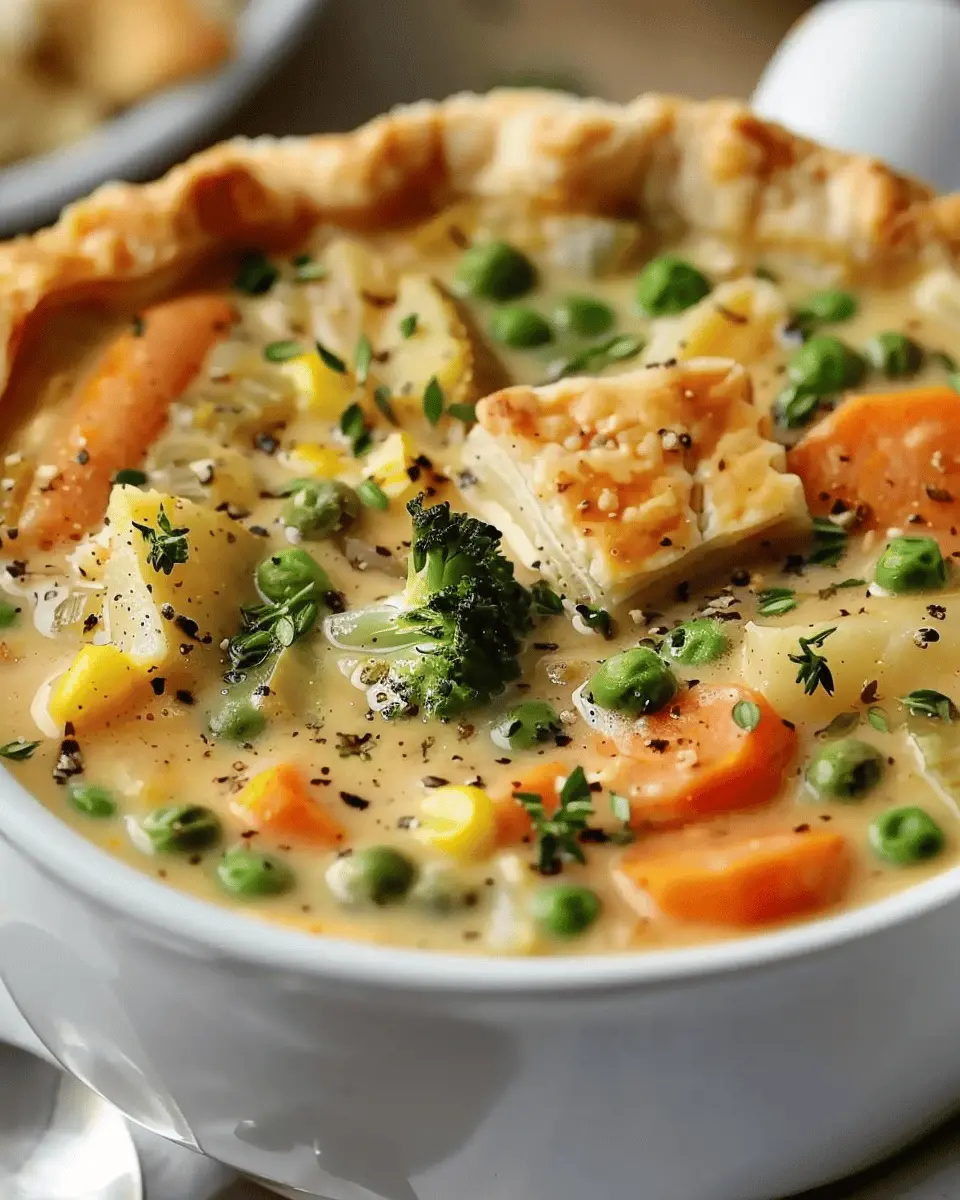 Veggie Pot Pie Soup: Easy Comfort Food for Cozy Nights