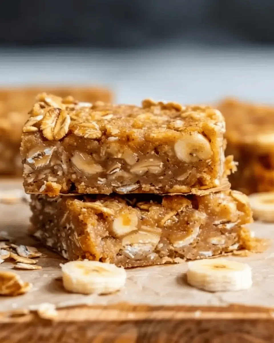 Irresistible Banana Oatmeal Bars: Easy Healthy Snacking Delight