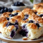 Cottage Cheese Blueberry Cloud Bread