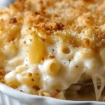 Creamy Baked Mac and Cheese with Crunchy Topping Bliss