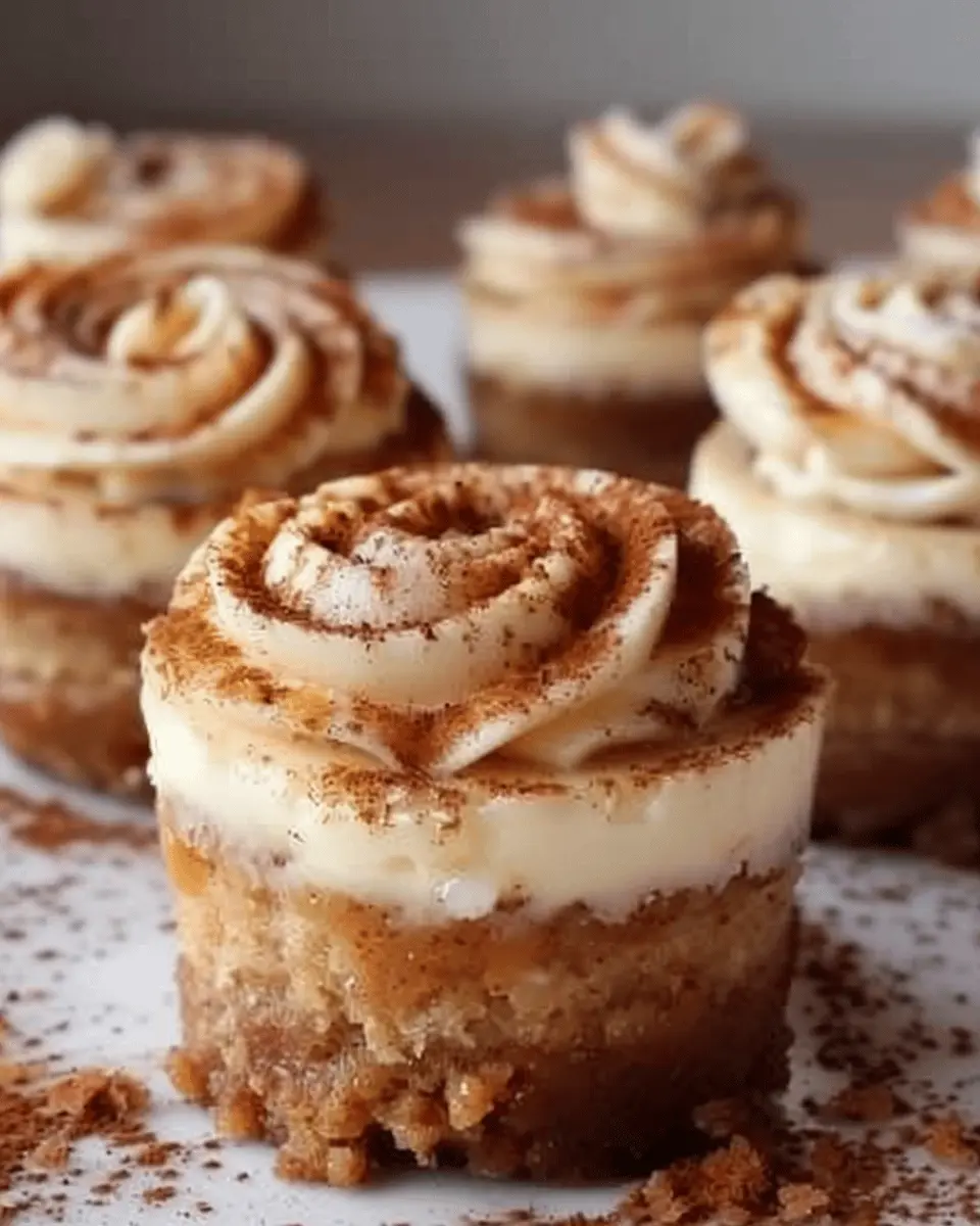 Mini Cinnamon Roll Cheesecakes: The Best Indulgent Treat at Home