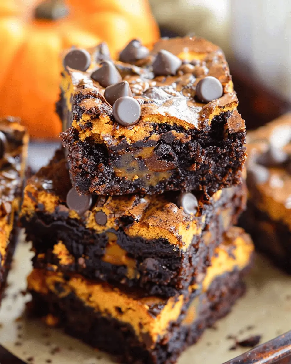 Pumpkin Brownies: Easy Temptation for Cozy Fall Days