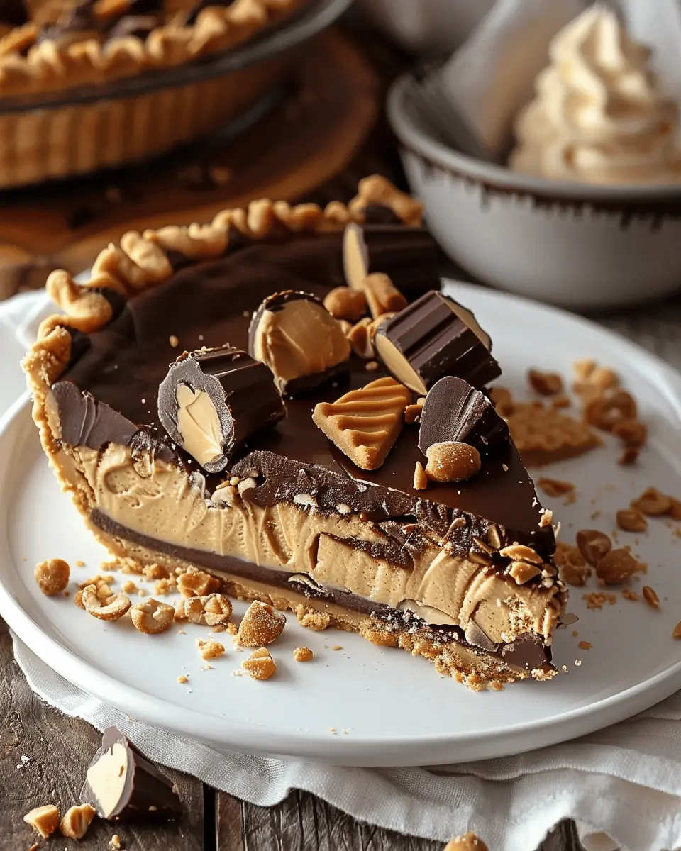 Giant Peanut Butter Cup Pie: The Indulgent Dessert You’ll Love
