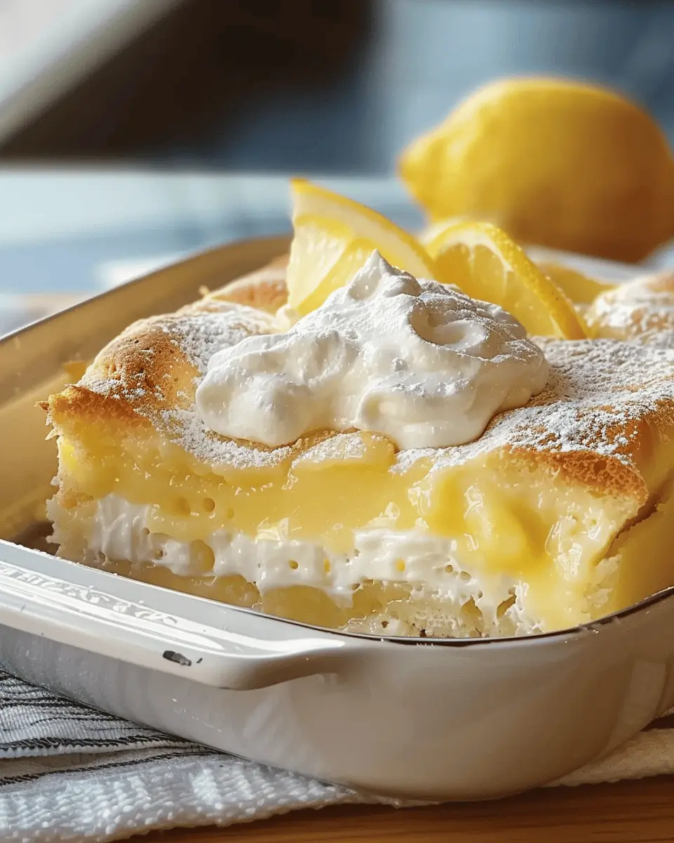 Paul Hollywood’s Favorite One-Bowl Lemon Dessert: Easy &amp; Zesty