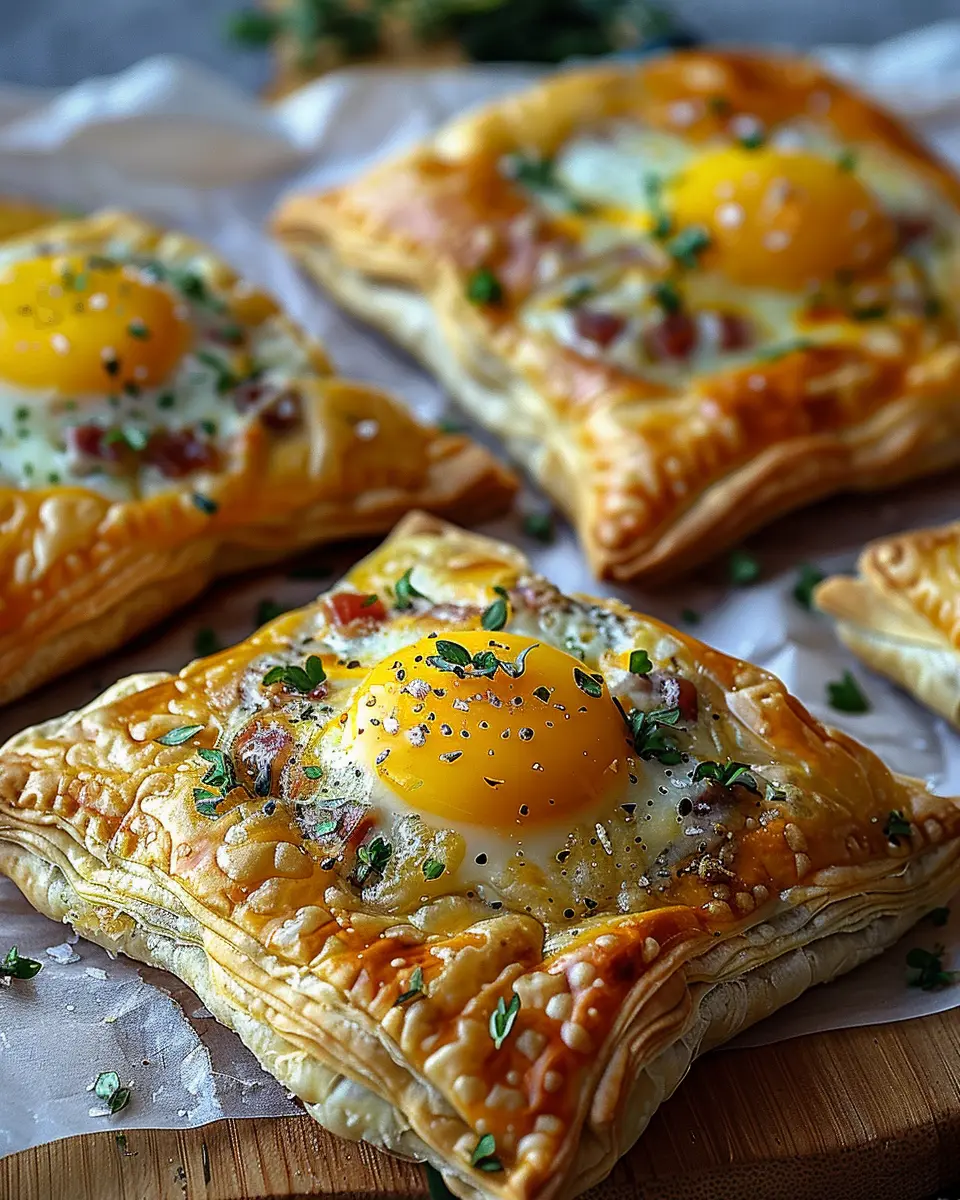 Savory Breakfast Pop-Tarts with Turkey Bacon and Chicken Ham Delight