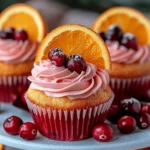 Irresistible Cranberry Orange Cupcakes