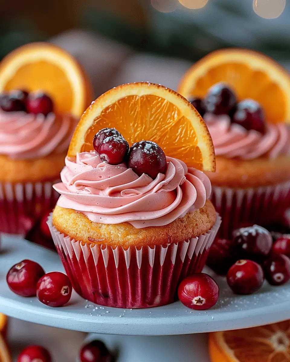 Irresistible Cranberry Orange Cupcakes: Easy Recipe for Home Bakers