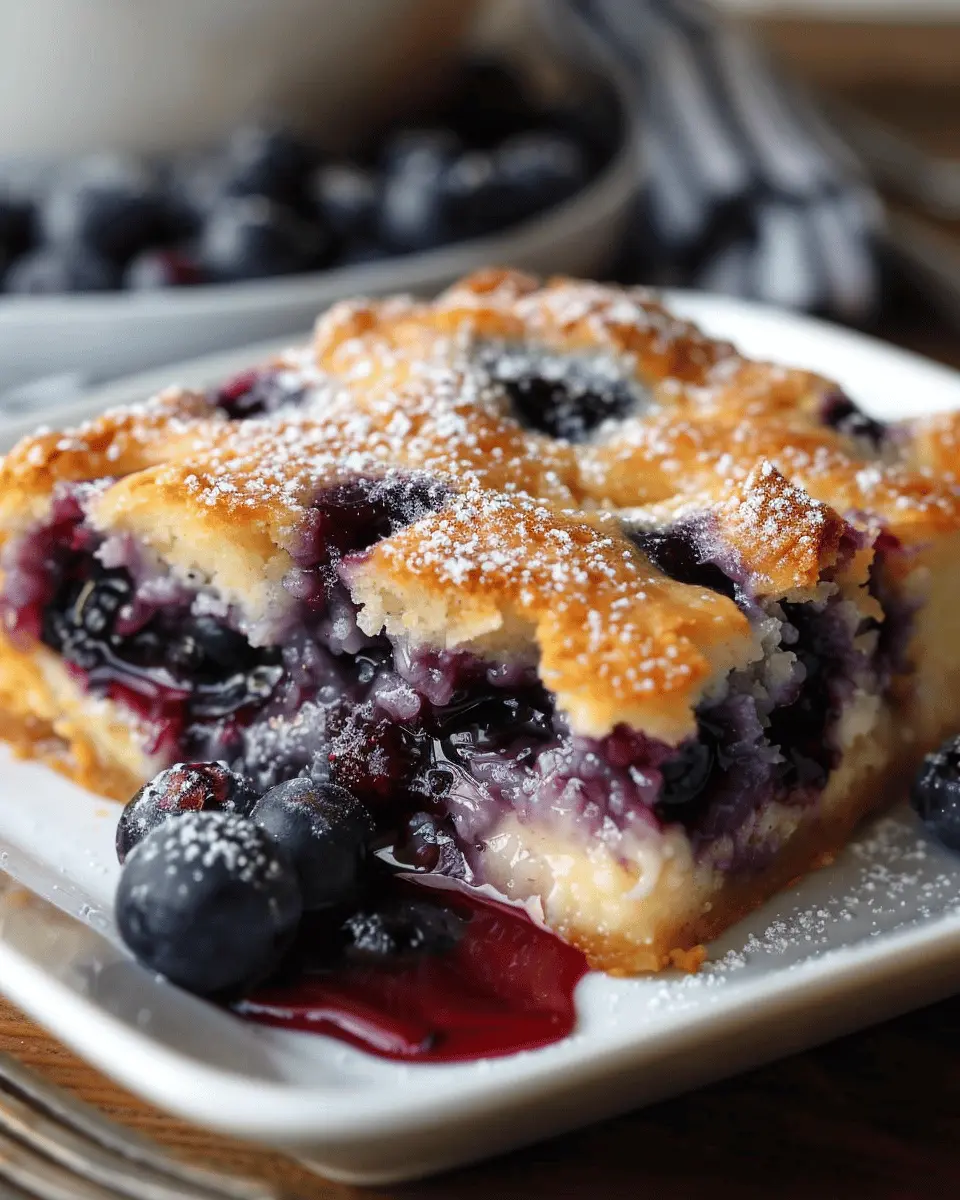 Cottage Cheese Blueberry Bake: A Deliciously Easy Treat