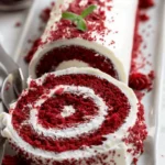Red Velvet Cake Roll Recipe
