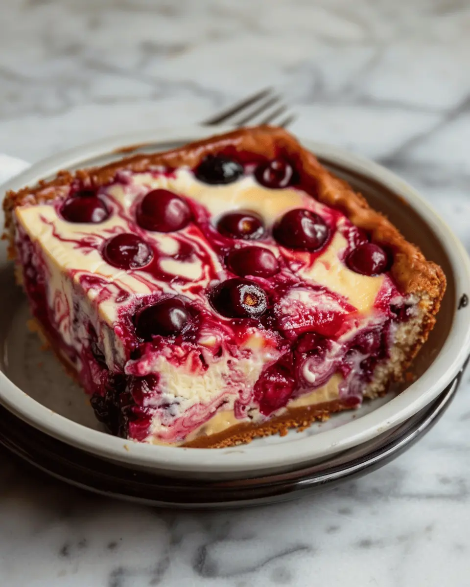 Marbled Cherry Pie Cake Recipe: The Indulgent Twist You Need