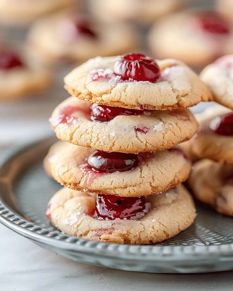 Almond Cherry Cookies: Easy Homemade Treats for Everyone