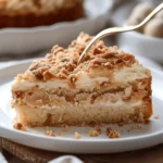 Irresistible Cream Cheese Coffee Cake with Crunchy Topping